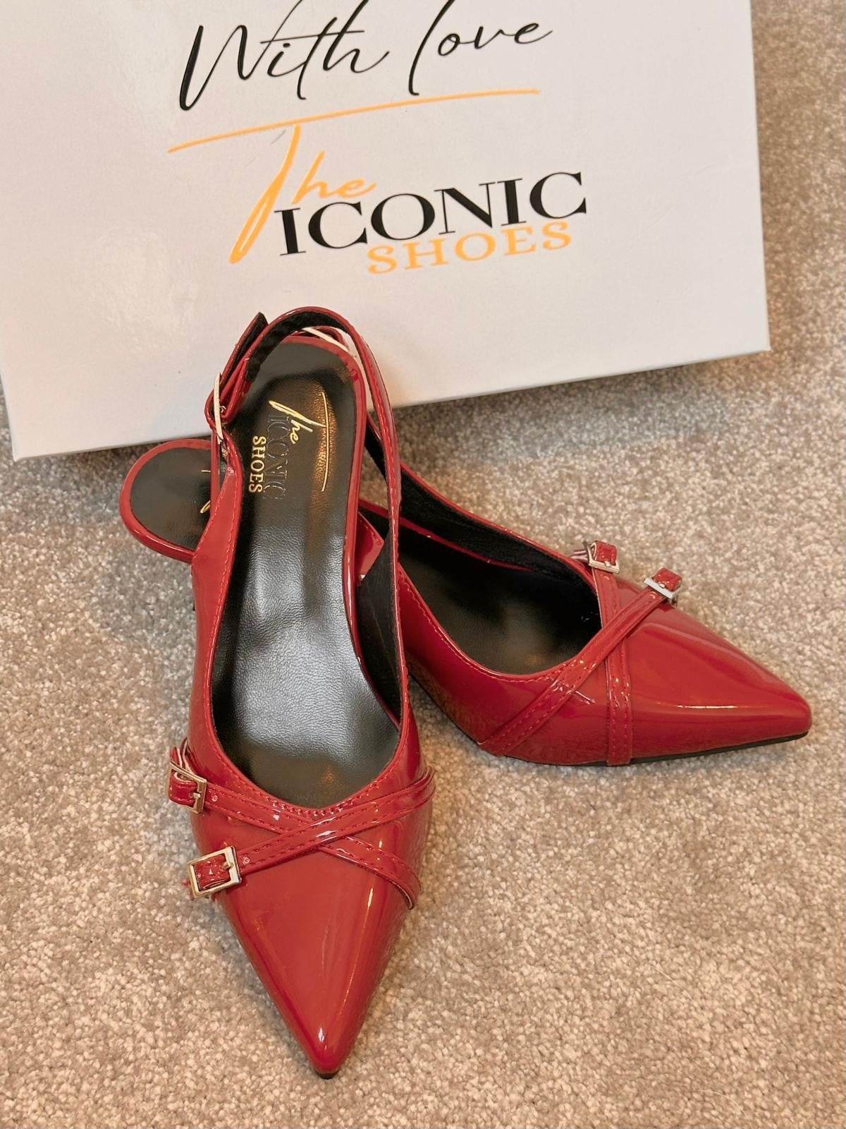 Patent Leather Pointed Toe Heels – MRS ELEGANT WINE RED